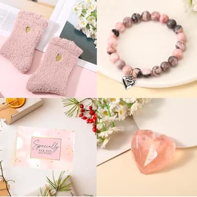 Birthday for Daughter from Mom, Bonus Daughter Gifts for Women, Christmas Gifts Basket with Bracelet Necklace, in Law Gifts from Mother - Image 4