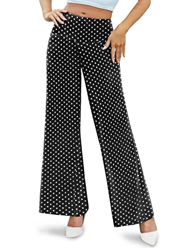 Arolina Women's Stretchy Wide Leg Palazzo Lounge Pants Casual Comfy High Waist Palazzo Pants - Image 6