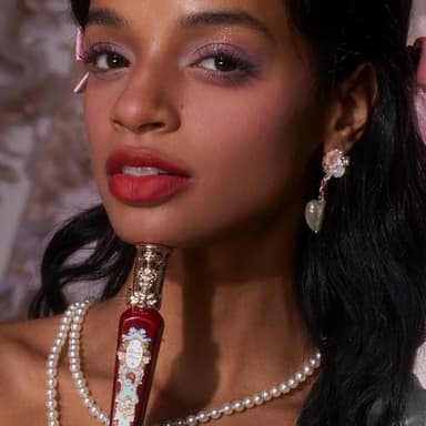 Flower Knows Strawberry Rococo Cloud Lip Cream,Velvety Matte Liquid Lipstick,Red Lipstick,Long Lasting Lip Stain,Kiss-proof Blurred Lipstick for Girls&Women,0.12 Fl Oz(S07 Lychee Tea) - Image 7