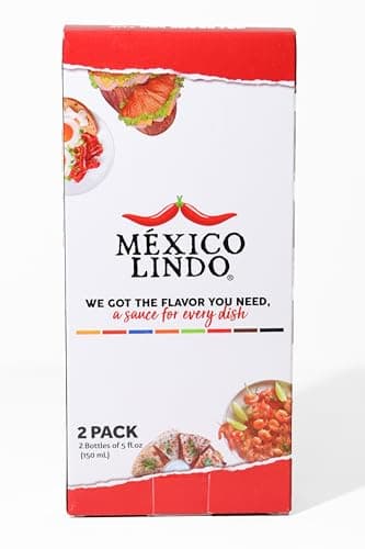 Mexico Lindo 7 Mares Hot Sauce | Perfect for Fish & Seafood | 10,800 Scoville Level | Spicy Flavor | 5 Fl Oz Bottles (Pack of 2) - Image 3