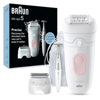 Braun Silk-épil 5 Epilator, Wet & Dry, Lasting Smooth Skin, SE5-230 - Image 1