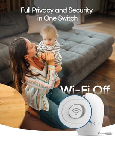 eufy Security Baby Monitor E20 with 2K HD Camera, 5'' 720p Display, Hybrid Wi-Fi & No Wi-Fi Connection, Pan-Tilt, 4X Zoom, Portable Camera with Built-in Battery, 24/7 Recording in App, ANR - Image 6