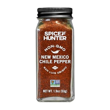 The Spice Hunter Chile Pepper, New Mexico, Ground, 1.9-Ounce Jar