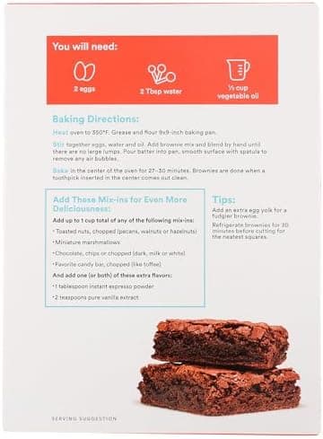 365 by Whole Foods Market, Chocolate Fudge Brownie Mix, 15 Ounce - Image 5