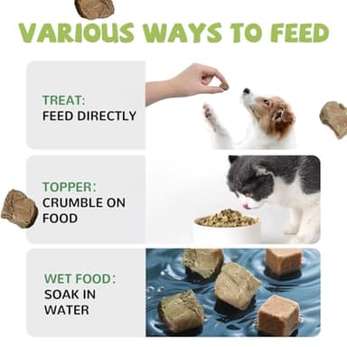 PAWUP Freeze Dried Chicken Liver Pet Treats, High Protein Freeze-Dried Pet Food for Dogs, Cats, Fresh Ingredient Snacks, 4.6 oz, Rawhide Free&Grain Free - Image 6