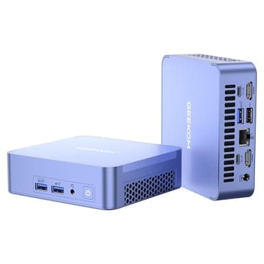 GEEKOM AX8 Pro Mini PC,AMD Ryzen R7-8745HS (8C/16T,up to 4.9GHz) Mini Computers, 32GB DDR5 5600Mhz RAM& 512GB PCIe Gen 4 SSD, Mini Desktop Windows 11 Pro, AMD Radeon 780M /WiFi 6E/BT5.2/2.5G LAN - Image 1