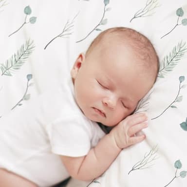 Soarwg Kids Bassinet Sheets, Bassinet Sheets for Baby Boy and Girl, Bassinet Sheet Neutral, Fit for Rectangle, Round, Oval, Hourglass Mattress, Flexible for Different Bassinet Pad/Mattress 4 Pack - Image 6