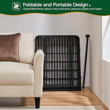 Yaheetech Dog Playpen Outdoor, 32 inch 8 Panels Dog Pen Indoor Heavy Duty Puppy Exercise Pen Metal Pet Fence for RV Camping/Yard/Garden - Image 9