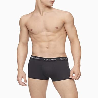Calvin Klein Men's Cotton Stretch 3-Pack Low Rise Trunk - Image 2