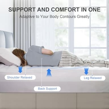 KAYFIA Queen Mattress Pad, Quilted &Breathable Mattress Topper Queen Size with 3D+7D Snow Down Alternative Fill, Cooling Pillow Top Mattress Cover Protector Stretches up 8-21" Deep Pocket -White - Image 3