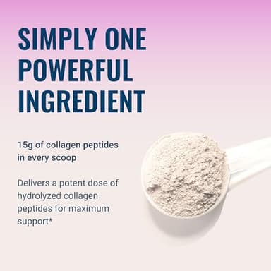 Live Conscious Collagen Peptides Powder - Naturally-Sourced Hydrolyzed Collagen Powder - Hair, Skin, Nail, and Joint Support - Type I & III Grass-Fed Collagen Supplements for Women and Men - 16oz - Image 4