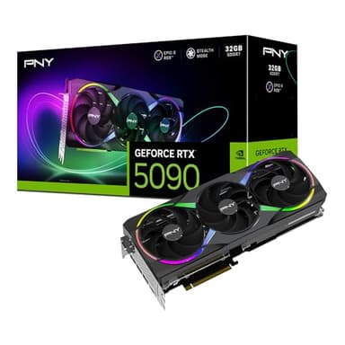 PNY GeForce RTX™ 5090 Epic-X ARGB™ Overclocked Triple Fan - Image 1