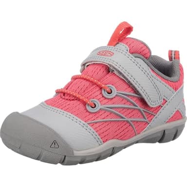KEEN Kids' Chandler CNX Comfortable Sneakers, Drizzle/Dubarry, 6 Toddler - Image 1