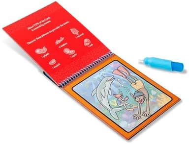 Melissa & Doug On The Go Water Wow Reusable Color with Water Travel Toy Activity Pad with Pen 3-Pack (Dinosaurs, Adventure, Space) Reusable No-Mess Travel Activities for Kids - FSC-Certified - Image 4