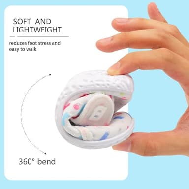 Baby Boys Girls Water Shoes Toddler Sports Sandals Barefoot Kids Aqua Sneakers Beach Swim Pool River Shoe Color Stripe 12-18 Months Infant - Image 5