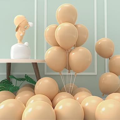 NISOCY Nude Balloon Arch Kit, 102PCS 18In 12In 10In 5In Skin Color Balloon Garland Different Sizes for Birthday, Engagement, Wedding, Baby Shower Theme Celebration Decoration - Image 9