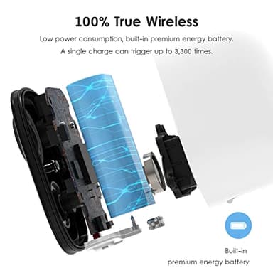 GMK Security Camera Wireless Outdoor, 2K Color Night Vision AI Motion Detection 2-Way Talk Battery Powered WiFi Home Indoor Camera IP65 Weatherproof Spotlight Siren Alarm Cloud/SD Storage - Image 6