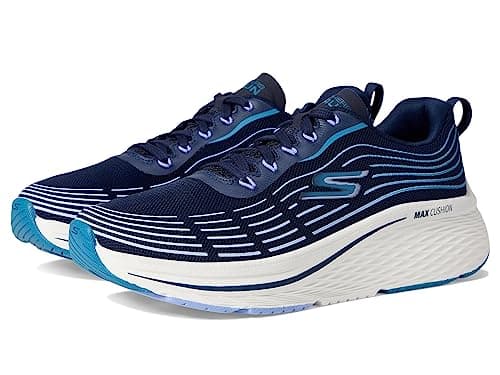 Skechers Women's Max Cushioning Elite 2.0 Sneaker, Navy/Teal, 8.5 - Image 1