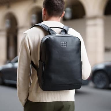 Moleskine Classic LTH Backpack BLK, Black, Talla única - Image 8