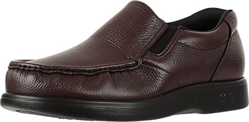 SAS Side Gore - Shoes for Men - Breathable Textile Linings - Lightweight Sole - Cushioned Tongue - Slip-on Cordovan 10.5 S - Slim (B) - Image 1