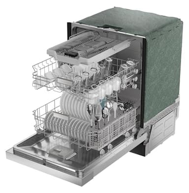 Sharp SDW6506JS 24-inch Stainless Steel Dishwasher, 49 dB, Third Rack, 12 Place Settings, Front Touch Controls - Image 8