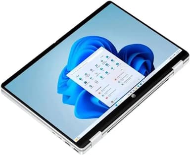 HP OmniBook 5 Flip 2-in-1 14" Full HD+ Touch-Screen Laptop | Intel Core 5 120U|Intel Graphics| Copilot | Webcam| Silver | 8GB RAM DDR5 | 512GB SSD |Windows 11 Home |Bundle with Stylus Pen - Image 4