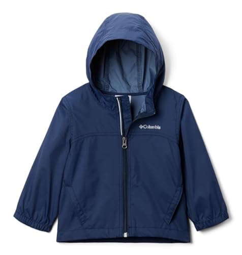 Columbia Toddler Boys Glennaker Rain Jacket, 2024 Collegiate Navy, 4T - Image 1
