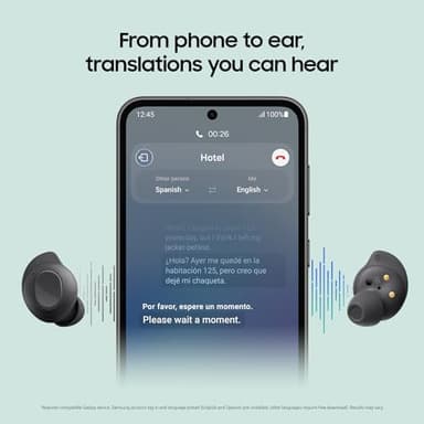 Samsung Galaxy Buds FE True Wireless Bluetooth Earbuds, In-Ear Secure Fit, Noise Cancelling, Auto Switch Audio, Touch Control, Built-in Voice Assistant, White [US Version, 1Yr Manufacturer Warranty] - Image 3