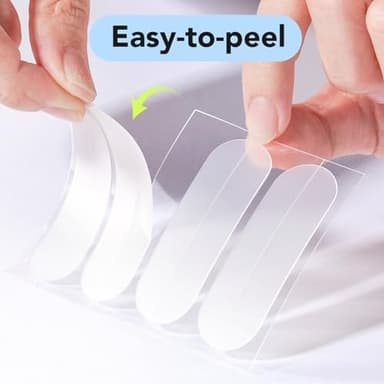 LitBear Large Pimple Patches (7 Sizes 112 Counts), Big Acne Patches, XL Hydrocolloid Bandages for Full Face, Forehead, Chin, Nose, Body, Back, Neck & Chest, Oval, Moon, Square hydrocolloid Patch - Image 7