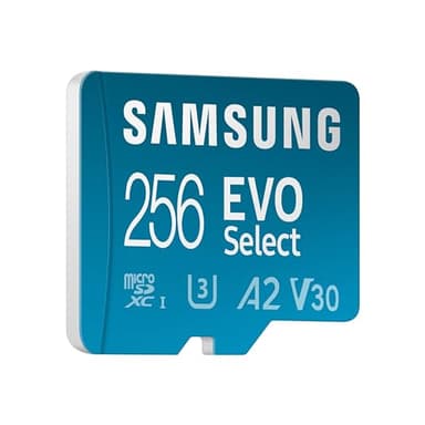 Samsung EVO Select microSDMemory Card + Adapter, 256GB microSDXC, Up-to 160 MB/s, 4K UHD, UHS-I, C10, U3, V30, A2, for Mobile Phone, Smartphones, Nintendo-Switch, and Tablets (MB-ME256SA/AM) - Image 7