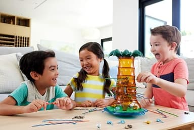 Mattel Games Kerplunk Rockin’ Tree Party Game for Kids, Families & Parties, Features Animal Pieces - Image 2