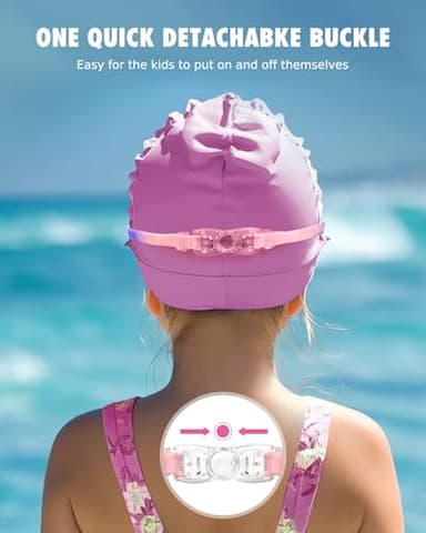 Aegend Kids Swim Goggles, Pack of 2 Swimming Goggles for Children Boys & Girls Age 3-14 - Image 6