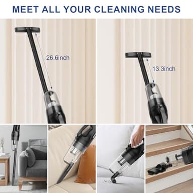 SOWTECH Corded Vacuum Cleaners 20Kpa Powerful Suction Ultra-Light Stick Vacuum for Hard Floor Pet Hair Vacuum - Image 6