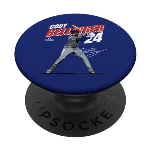Cody Bellinger | New York Baseball Players | MLBCBEL3001 PopSockets Adhesive PopGrip - Image 1