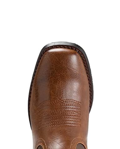 IUV Cowboy Boots For Men Western Boot Durable Classic Embroidered Square Toe Traditional Boots - Image 3