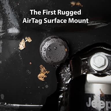 Elevation Lab AirTag Adhesive Mount (4 Pack) - TagVault™ - The Original Waterproof AirTag Stick-On Holder | 3M VHB, Indestructible, Screw-On Design, Find Your Bike, Car, & More - Image 2