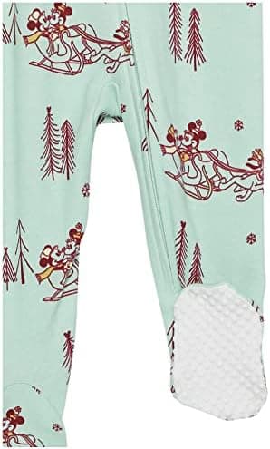 Amazon Essentials Disney | Marvel | Star Wars Unisex Babies' and Toddlers' Snug-Fit Cotton Footed Pajamas, Multipacks - Image 2