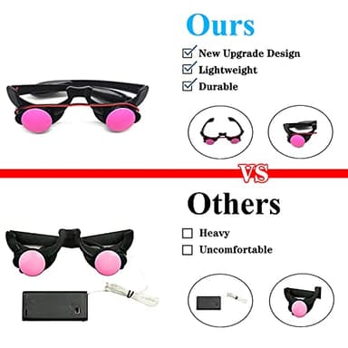 Grim Reaper Halloween Costume with Glowing Red Eyes for Kids, Scythe Included - Image 3