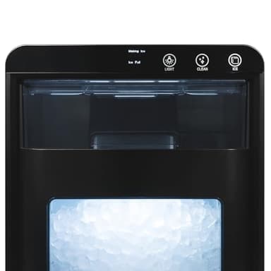 Newair Nugget Ice Maker Countertop, 44 lbs in 24 Hours Ice Machine Nugget, Self Cleaning Ice Maker in Black Stainless Steel, Perfect for Home Bar, Kitchen Countertop, RV, Home Office - Image 10