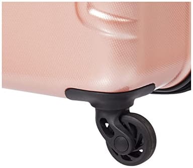 American Tourister Moonlight Hardside Expandable Luggage with Spinner Wheels, Rose Gold, Checked-Large 28-Inch - Image 4