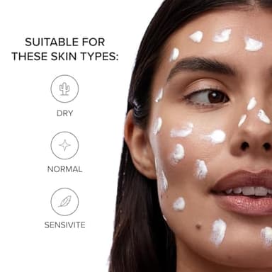 DRMTLGY Peptide Night Cream Face Moisturizer. Fragrance Free and Oil Free Hydrating Facial Moisturizer for All Skin Types. 2.1 oz - Image 4