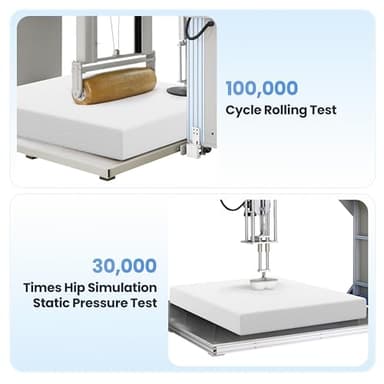 Yaheetech 10 Inch Twin Mattress 3 Foam Layer Cooling Gel Memory Foam Mattresses, Green Tea for Fresher Sleep, Medium Firm, CertiPUR-US Certified, No Fiberglass, Twin Size Mattress in a Box - Image 8