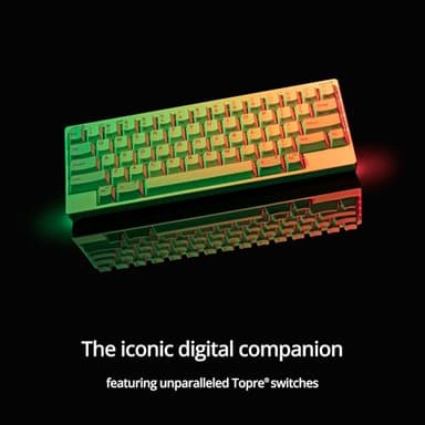 HHKB - Happy Hacking Keyboard Professional Hybrid Type-S (Wireless, Bluetooth, Wired, USB, Silent, Mac, Windows, Charcoal, Blank) with 2 Year Advance Exchange Warranty - Image 2