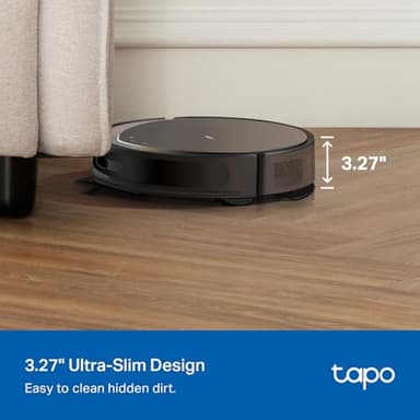 Tapo Ultra-Slim LiDAR Smart Navigation Robot Vacuum and Mop with Self-Emptying Dock, 5300Pa Max, 97%+ Dust Pickup Rate, Self-Charging, Compatible with Alexa & Google Home, RV20 Max Plus - Image 4