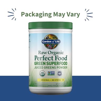 Garden of Life Super Greens Powder Smoothie & Mix, Probiotics & Digestive Enzymes for Digestive Health, Organic Superfoods Nutrition Fruit and Vegetables for Women & Men Energy, Original, 60 Servings - Image 2