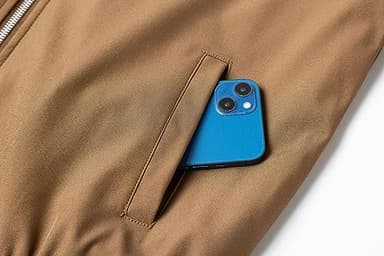 XiaoYouYu Men's Bomber Jacket Fashion Stylish Lightweight Windbreaker Spring Fall Casual Jackets for Men Coffee Large - Image 3