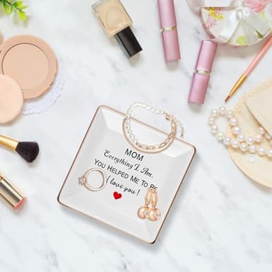 Mothers Day Gifts for Mom, Mom Gifts for Grandma Stepmom on Mothers Day Birthday Christmas Valentines, Jewelry Dish Ring Tray - Image 4