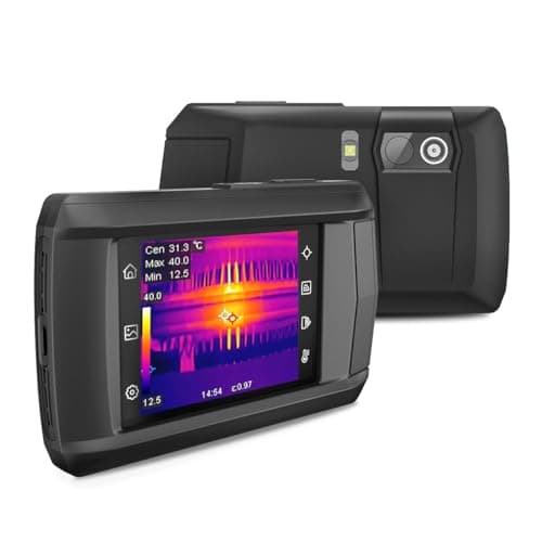 HP96 Thermal Imaging Camera,3.5" Touch Screen Thermal Camera with Visual Camera, 240 x 240 Super Resolution, Intelligent Scene Detection, 96 x 96 IR Resolution, 25 Hz Video Recording, -4°F to 662°F - Image 1