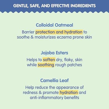 TUBBY TODD All Over Ointment Baby Eczema Cream, Everyday Multi-Purpose Baby Skin Relief Cream, Sensitive and Dry Skin, Rash & Irritation - Steroid & Gluten Free, Fragrance-Free, 8 oz, 2 Pack - Image 4