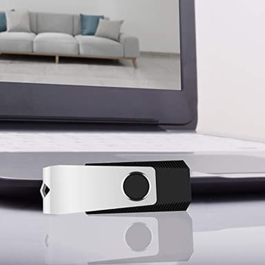 KEXIN 10 Pack 32GB USB Flash Drive Bulk Flash Drive Thumb Drive Memory Stick USB 2.0 Flash Drive Swivel Drive Black (32 GB, Black 10 Pack) - Image 7